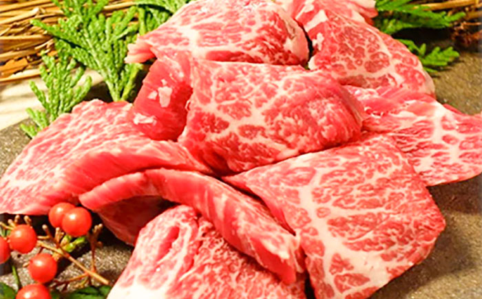 熊本和牛あか牛カルビ焼肉用 約400g【有限会社　三協畜産】 [BHAS004]