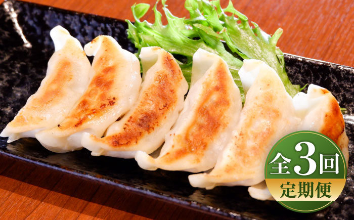 【全3回定期便】熊本和牛あか牛ぎょうざセット(60個入り) / 菊陽町 あかうし 熊本県 肉 にく niku ブランド 旨み【有限会社　三協畜産】 [BHAS051]
