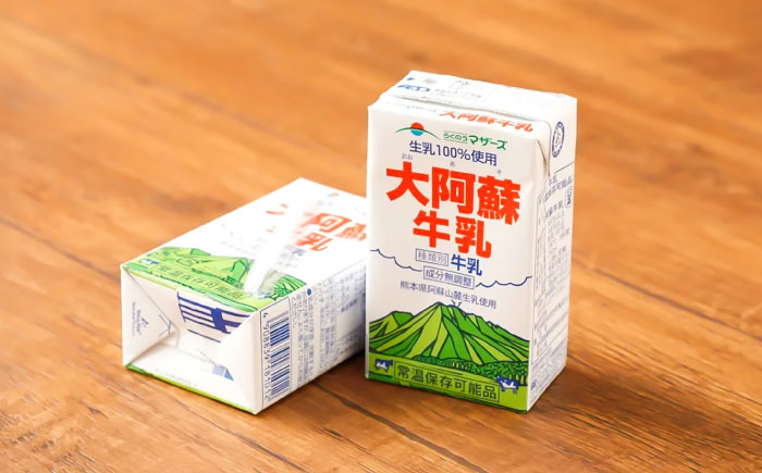 【全6回定期便】大阿蘇 牛乳 250ml(24本入り) / 阿蘇 熊本 乳牛 生乳 牛乳 ミルク 無調整 自然 らくのう 【合同会社 たべたせいか】 [BHBY023]