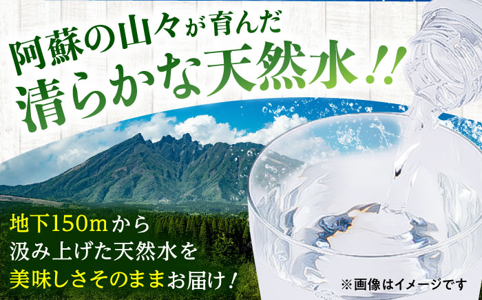 【全2回定期便】阿蘇山天然水 330ml 計48本(24本×2ケース) 天然水 水 ミネラルウォーター 備蓄 熊本 菊陽町【丸富産業株式会社】 [BHDG019]