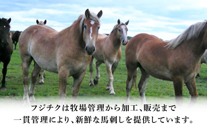 【熊本特産】赤身馬刺し3種とネギトロの詰め合わせ 3891【株式会社フジチク】 [BHAD020]