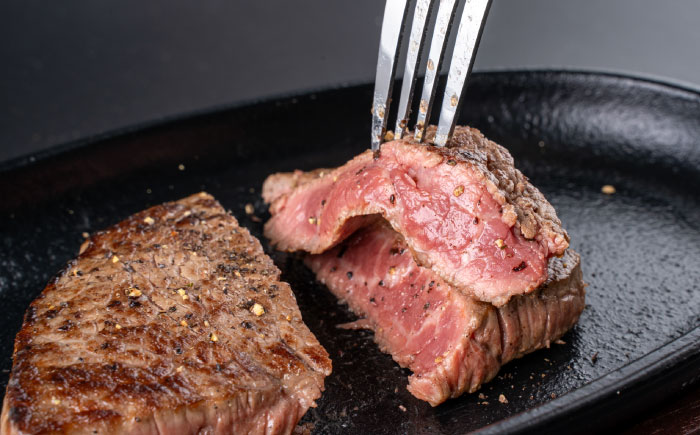 熊本県産 あか牛 ミニステーキ 約480g / ランプ 牛肉 あか牛 赤牛 牛肉 ステーキ ミニステーキ 熊本県【合同会社 たべたせいか】 [BHBY010]
