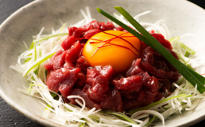 【全6回定期便】【熊本特産】馬刺しユッケ2種とネギトロの食べ比べセット 3888【株式会社フジチク】 [BHAD058]