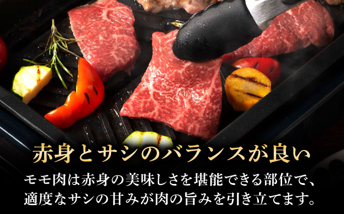 フジチク 藤彩牛 モモ 焼肉用 約600g 黒毛和牛 牛肉 国産【株式会社フジチク】 [BHAD120]