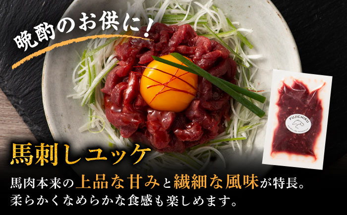 【全3回定期便】国産馬刺し満喫セット【株式会社フジチク】 [BHAD110]