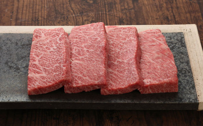 【GI認証】くまもとあか牛ザブトン 約120g×4枚 / 菊陽町 あかうし 熊本県 肉 にく niku ブランド 旨み 【有限会社 三協畜産】 [BHAS013]