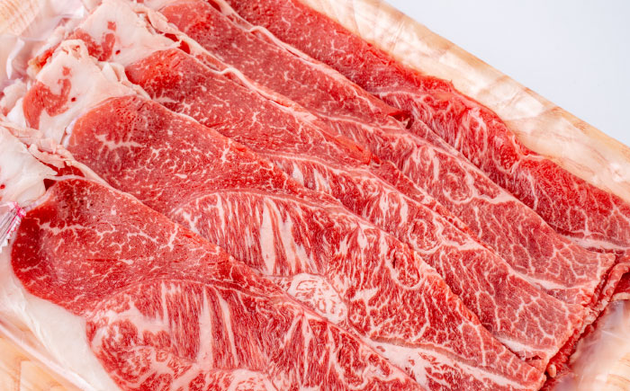 熊本県産 あか牛 すき焼き・しゃぶしゃぶ用 (約800g) / あか牛 赤牛 牛肉 すきやき すき焼き しゃぶしゃぶ 熊本県【合同会社 たべたせいか】 [BHBY004]