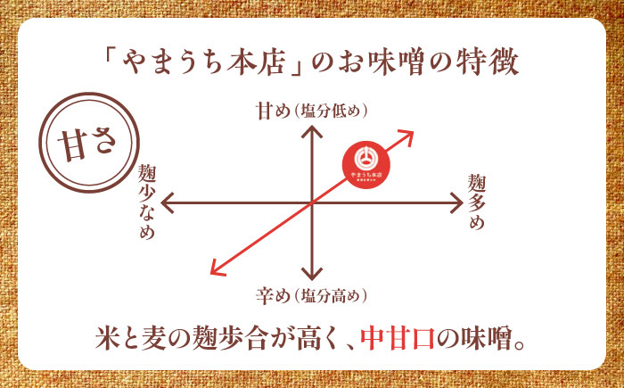 まぼろしの味噌セット みそ 合わせ味噌 麦味噌 調味料 熊本県 特産品【株式会社山内本店】 [BHAE001]