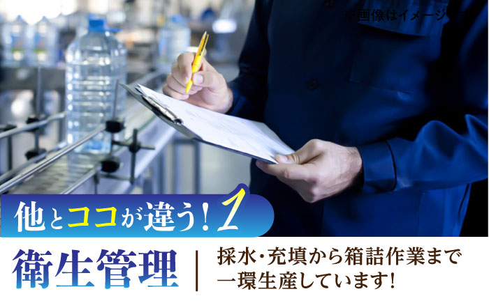 【全6回定期便】阿蘇山天然水 500ml 計48本(24本×2ケース) 天然水 水 ミネラルウォーター 備蓄 熊本 菊陽町【丸富産業株式会社】 [BHDG017]