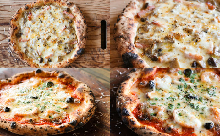 【ナポリピッツァ専門店が作る薪窯焼き冷凍ピッツァセット】 贅沢8種 食べ比べ セット 合計8枚（各種1枚）約2.57kg【堀川ピッツァ】 [BHBV016]