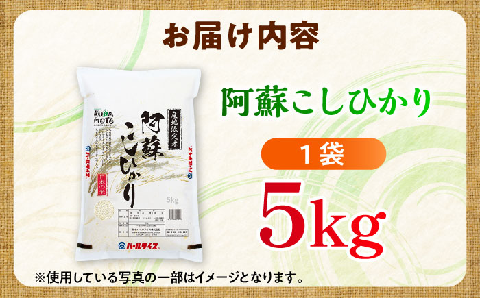 【令和7年産】熊本県産 阿蘇コシヒカリ 5kg【熊本パールライス株式会社】 [BHBP001]