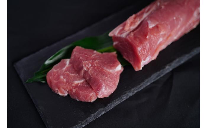 【香心ポーク】ヒレブロック1本(約500から600g)【有限会社コーシン】 [BHAH011]