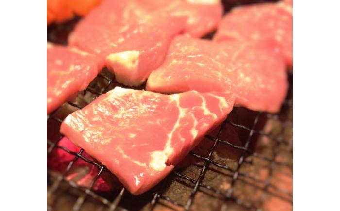 【香心ポーク】焼肉用モモ 約750g(250g×3パック)【有限会社コーシン】 [BHAH005]