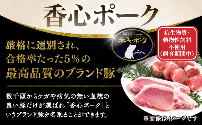 【香心ポーク】 とんかつ食べ比べ(計約1.2kg)【有限会社コーシン】 [BHAH012]