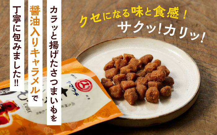 キャラいもキューブ しょうゆ(40g×12袋) 計480g【株式会社山内本店】 [BHAE037]