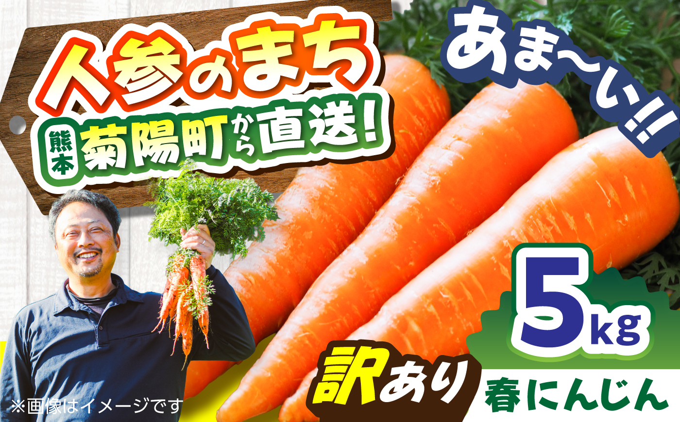 【訳あり】菊陽春にんじん 5kg (訳あり) / にんじん アロマレッド 翔彩 菊陽にんじん 西洋にんじん ニンジン 人参 野菜 熊本 菊陽 わけあり 【マツモト：ファーム】 [BHDH005]