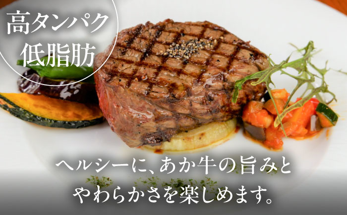 【GI認証】くまもとあか牛シャトーブリアン 約120g×3枚 / 菊陽町 あかうし 熊本県 肉 にく niku ブランド 旨み 【有限会社 三協畜産】 [BHAS014]