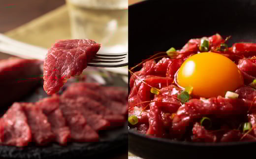 「本場・熊本特産」馬刺し4種の食べ比べ《30日以内に出荷予定(土日祝除く)》				