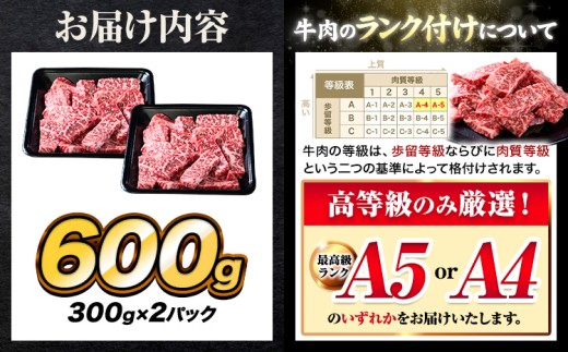 A4〜A5等級 黒毛和牛 切り落とし 上 ロース 焼肉 切り落とし 600g《30日以内に出荷予定(土日祝除く)》くまもと黒毛和牛 熊本県 産山村 上ロース 焼肉用 黒毛和牛 焼肉 肉 お肉 和牛 A5 A4 300g リブロース サーロイン