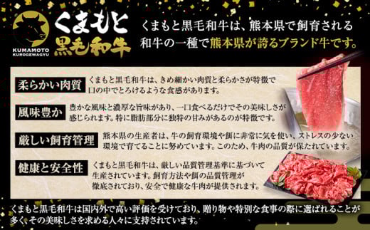 A4〜A5等級 黒毛和牛 切り落とし くまもと黒毛和牛 特上 ウデ・モモ 1500g 牛肉 冷凍 《30日以内に出荷予定(土日祝除く)》冷凍庫 個別 取分け 小分け 個包装 モモ スライス 肉 お肉 しゃぶしゃぶ すき焼き