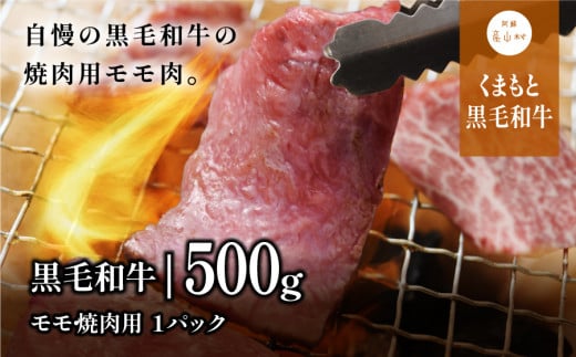 くまもと黒毛和牛・モモ焼肉用約500g《60日以内に出荷予定(土日祝除く)》