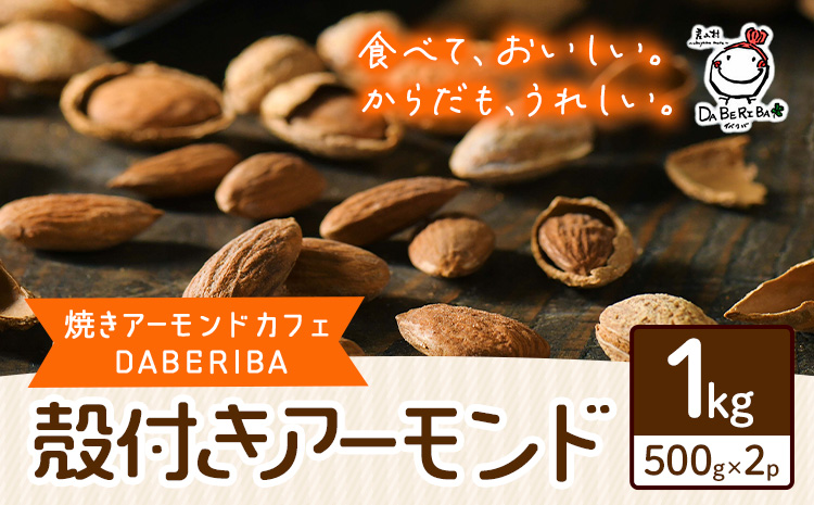 殻付きアーモンド 1kg 500g 2袋 ロースト アーモンド 詰め合わせ 熊本 阿蘇 産山村 送料無料 ナッツ 無塩 無添加 常食 保存食 備蓄食 常備食 小分け 大容量 人気 高評価 おつまみ お中元 お歳暮 贈答 ギフト《60日以内に出荷予定(土日祝除く)》