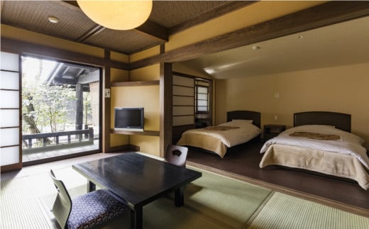 奥阿蘇の宿やまなみ ペア宿泊券A(平日限定)《30日以内に出荷予定(土日祝除く)》