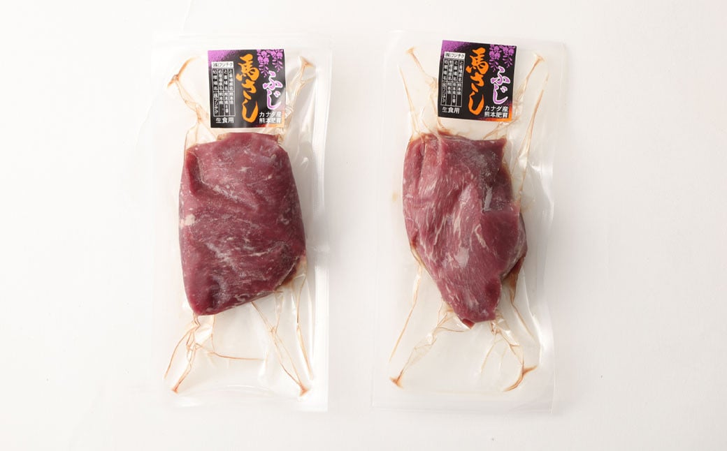 【12ヶ月定期便】赤身馬刺し 約200g（約100g×2） 計約2,400g 馬刺し 赤身 刺身 刺し身 馬肉 肉 お肉 ブロック おつまみ 定期便 九州 熊本県 西原村 冷凍