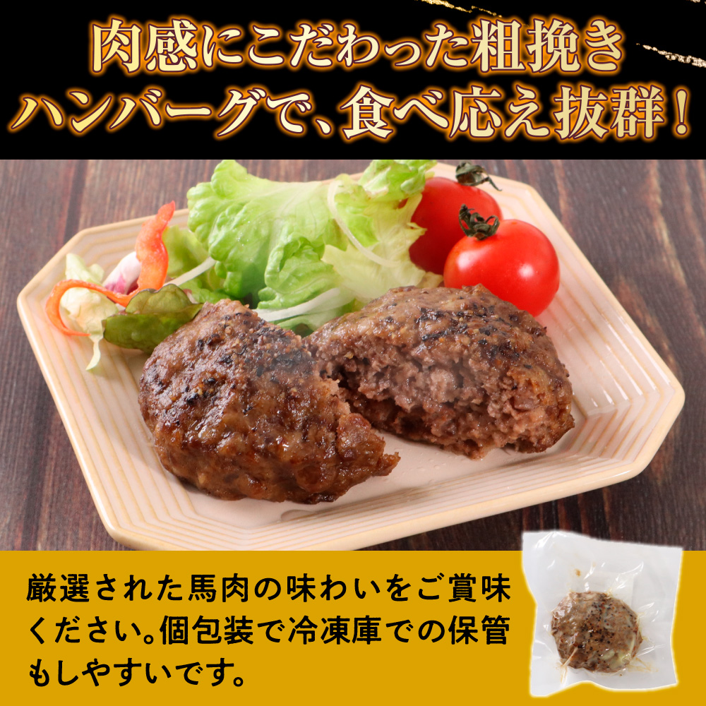 AG22 馬肉デミハンバーグ 200g×8個 計1.6kg