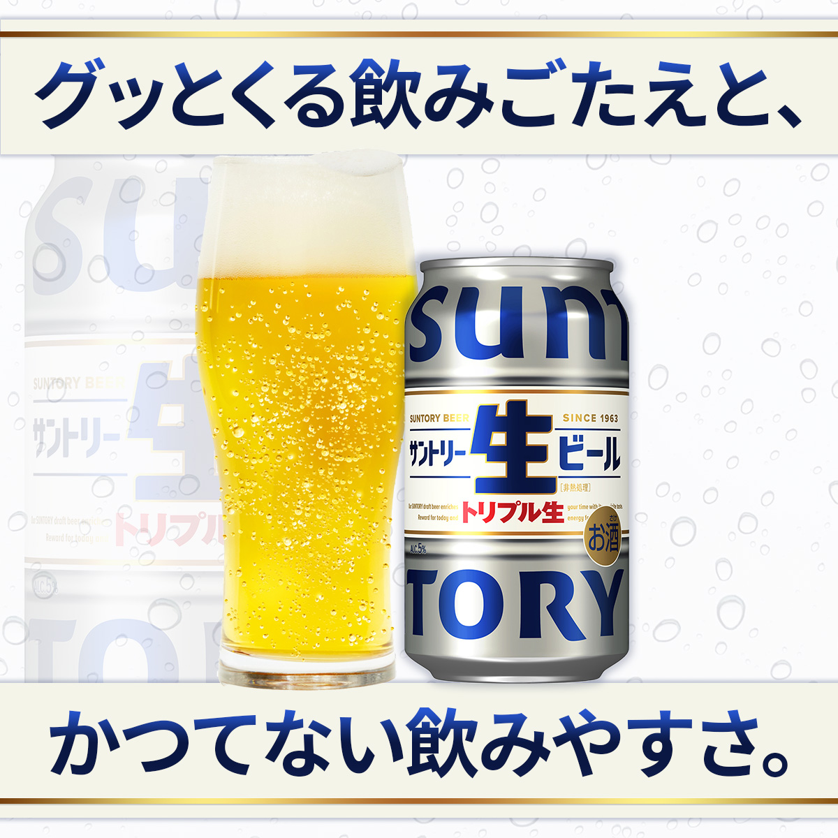 ★JALふるさと納税限定 サントリー 生ビール トリプル生 350ml × 24本　AA032