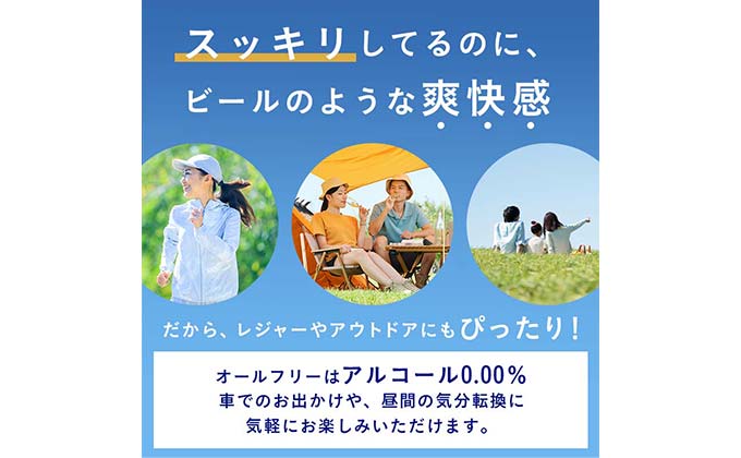 FKK19-449_サントリー ALL - FREE　350ml×2ケース(48本） 熊本県 嘉島町