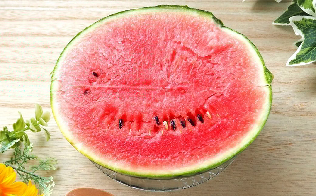 小玉 すいか 2玉入り 3Lサイズ 約3kg【2026年4月下旬～8上旬発送予定】