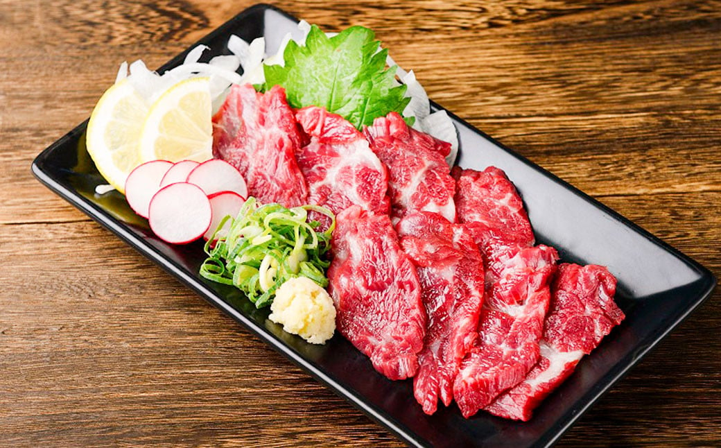 熊本 馬刺し 上霜降り (トロ) 200g＋赤身200g 合計400g セット 馬肉 霜降り 赤身