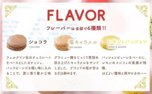 【2026年3月発送】とろとろ マカロン 6種 24個入 食べ比べ セット 洋菓子 スイーツ おやつ お菓子 冷凍 益城町 【選べる配送月】