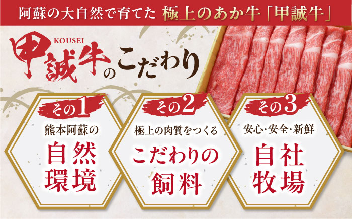 【全3回定期便】熊本県産 あか牛 赤身モモスライス セット 400g 冷凍 専用タレ付き あか牛のたれ付き すき焼き しゃぶしゃぶ 熊本和牛【有限会社 三協畜産】[YCG052] 