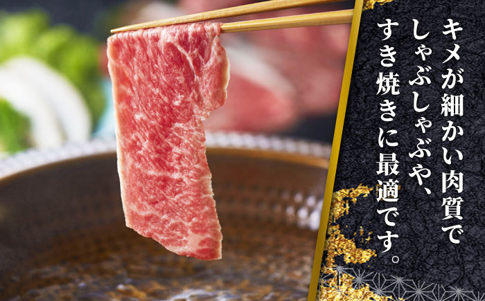 【全6回定期便】熊本県産 あか牛 リブローススライスセット 400g 冷凍 専用タレ付き あか牛のたれ付き すき焼き しゃぶしゃぶ 熊本和牛【有限会社 三協畜産】[YCG074] 