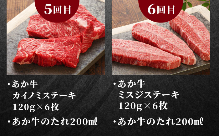 【全12回定期便】増量 GI認証 くまもとあか牛 12種 食べ比べ 【有限会社 三協畜産】 [YCG102]