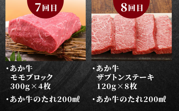 【全12回定期便】増量 GI認証 くまもとあか牛 12種 食べ比べ 【有限会社 三協畜産】 [YCG102]