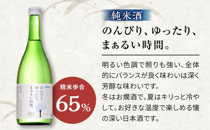 純米酒 720ml 飲み比べ 2本 セット 日本酒 お酒 地酒 熊本県 山都町【通潤酒造株式会社】[YAN048]