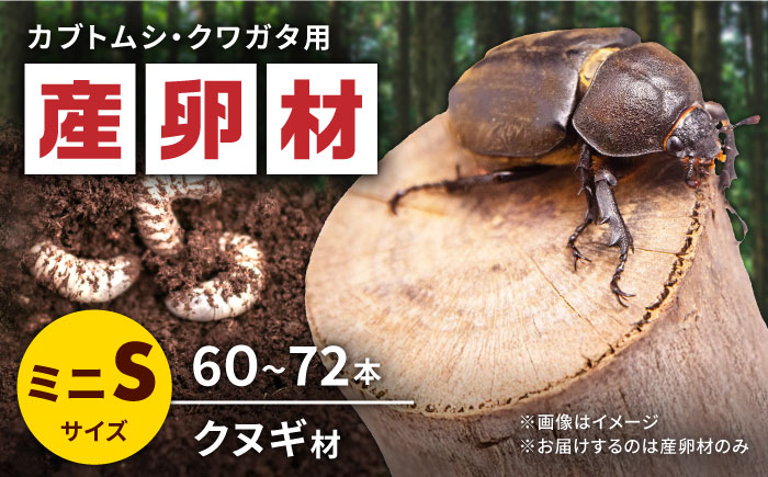 オリジナルミニ産卵材 Ｓサイズ (3段入り) カブトムシ クワガタ クヌギB材 【ふるさと昆虫】 [YDV001]