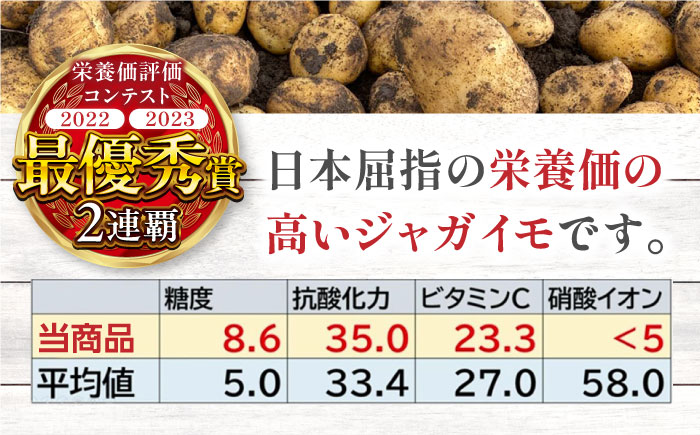 【数量限定】【訳あり】有機ジャガイモ規格外品 山都町 熊本県産 有機 じゃがいも 約5kg【グリーンファーム矢部】 [YDC005]