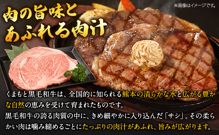くまもと黒毛和牛 リブロースステーキ 内容量 750g 牛肉 冷凍 《30日以内に出荷予定(土日祝除く)》 くまもと黒毛和牛 黒毛和牛 冷凍庫 個別 取分け 小分け 個包装 ステーキ肉 にも リブロースステーキ