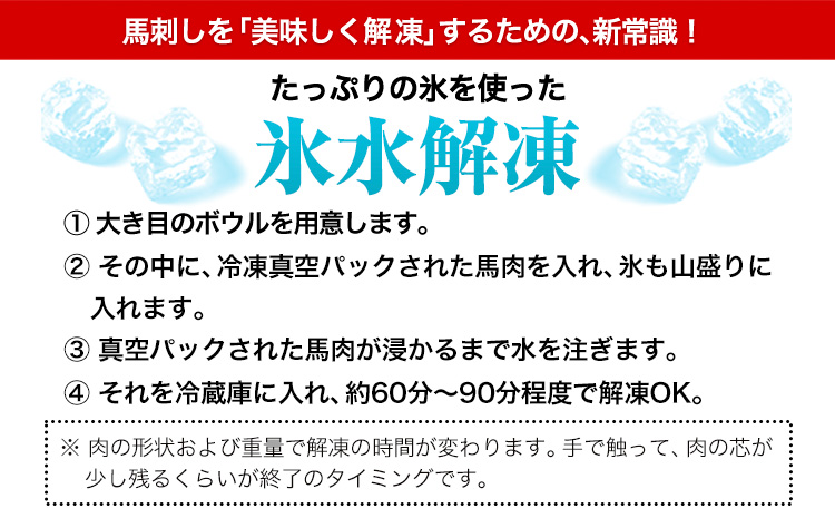 【12ヶ月定期便】馬刺し 国産 馬刺し 赤身 馬刺し 1.5kg【純国産熊本肥育】 生食用 冷凍《お申込み月の翌月から出荷開始》送料無料 熊本県 氷川町 馬 馬肉 赤身 赤身馬刺し