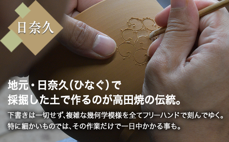 「肥後高田焼 竜元窯」の青磁象嵌花入 《90日以内に出荷予定(土日祝除く)》 熊本県氷川町産