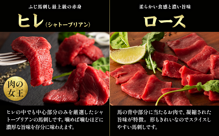 馬肉 馬刺し 赤身 セット 赤身馬刺しの堪能セット 5種入り 約790g タレ ユッケのタレ 生おろし生姜付き 道の駅竜北《60日以内に出荷予定(土日祝除く)》 熊本県 氷川町 送料無料 肉 赤身肉 ヒレ ロース ランプ 上赤身 ユッケ お取り寄せグルメ