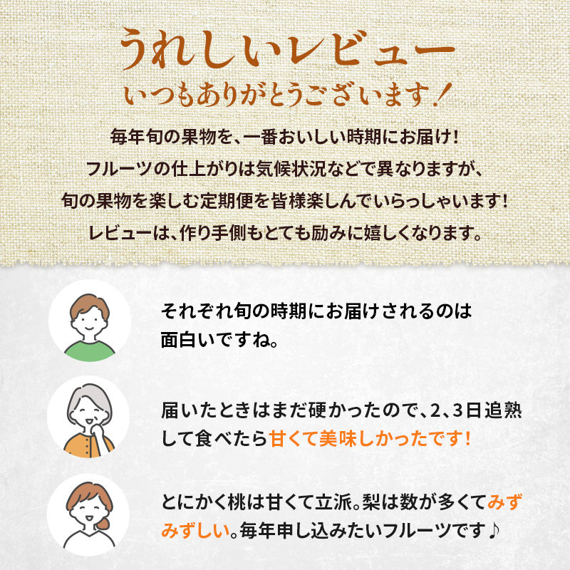 定期便 2回 先行予約 【 桃 白桃 7月頃 梨 9月頃 】白鳳 特製桃源郷錦 約1kg、清流錦梨 約5kg もも モモ なし フルーツ 果物 デザート お楽しみ 2024年発送 配送不可:離島