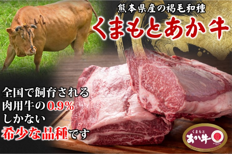 あか牛 くまもとあか牛 肩ロース 焼肉用 ・ スライス 各400g 焼肉 焼き肉 肉 お肉 赤牛 ※配送不可：離島