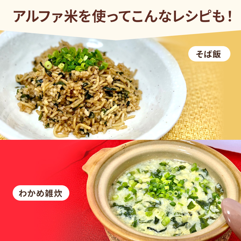 熊本県錦町産森のくまさん使用！ わかめごはん 100g 20袋セット もちもち食感　甘みしっかり アルファ米 保存食 非常食 長期保存 アルファ化米