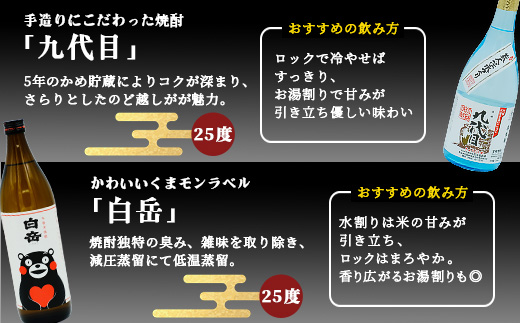 多良木の蔵元勢ぞろい 米焼酎 飲み比べ 8本セット 計6.84L 25度 焼酎 米焼酎 米 球磨焼酎 減圧 常圧 7蔵8種 熊本県 多良木町