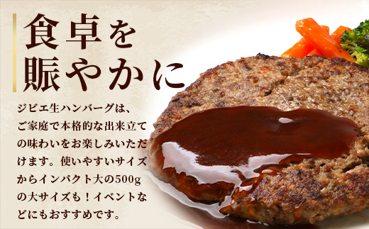 ジビエ肉入り ハンバーグ 計1.5kg（生100g×5・焼100g×5・生特大500g×1）【 鹿 鹿肉 猪 猪肉 豚 豚肉 牛 牛肉 肉 お肉 ジビエ ハンバーグ セット 】 021-0438